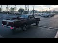 lowrider cruising past in las vegas