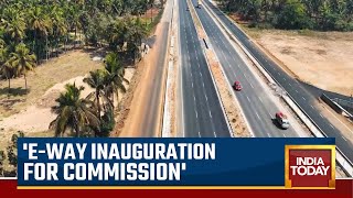 Politics Over Newly Inaugurated Expressway Congress Takes '40% Commission' Dig At BJP