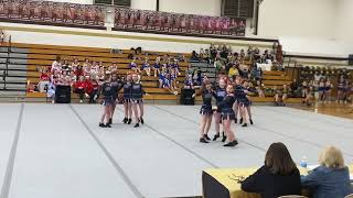 Buckhannon-Upshur Middle Cheerleaders (Routine)