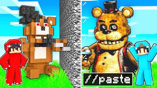 I CHEATED with //PASTE in FNAF Build Challenge!