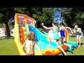 h2ogo hurricane tunnel blast inflatable water park