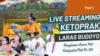 🔴🔵Live Streaming Ketoprak Laras Budoyo Di Alun Alun Kembang Joyo// Lakon Baron Sekeber