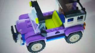 lego friends 42603 stargazing camping vehicle speed build