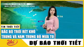 Dự báo thời tiết hôm nay mới nhất ngày 10/11/2021:Miền Bắc rét sâu ngày nắng hanh,miền Trung mưa lớn
