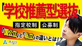 【学校推薦型選抜】を解説！「指定校制」「公募制」それぞれの仕組みとは？国公立・私立の違いも解説