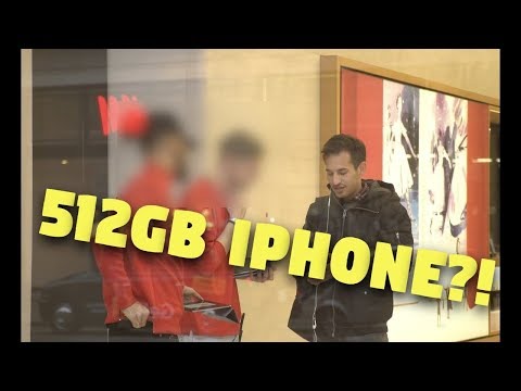 512GB IPHONE ?! Storage Upgrade and Apple Store Reaction 512GB IPHONE ?! Storage Upgrade and Apple Store Reaction
