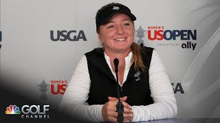 Adela Cernousek fights off nerves for good start at U.S. Women's Open | Golf Channel