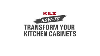 How-To Transform Your Kitchen Cabinets with KILZ®