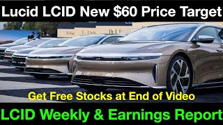 Lucid LCID New Analyst Price Target $60 | Earning Reporting on Monday 11 15 | Huge Grow Potential 🔥🔥