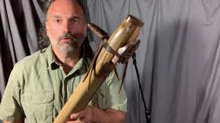 Singing Tree Flutes: Native American Style Contra Bass Drone Flute, F minor