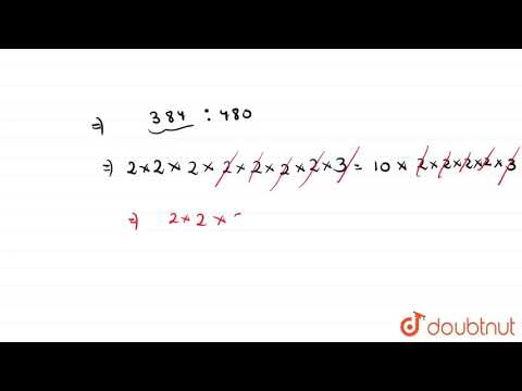 What is the simplest form of 384?