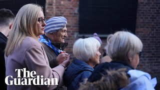 Survivors return for memorial ceremony on 80th anniversary of Auschwitz liberation – watch live