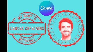 How to create Rubber Stamp Effect and Portrait Stamp Effect in Canva