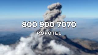 Usa fuentes oficiales para informarte sobre la actividad del volcán Popocatépetl