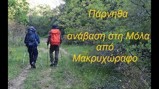 Πάρνηθα ανάβαση από Μακρυχώραφο / Parnitha ascent from Makryhorafo 1st after lockdown Covid19