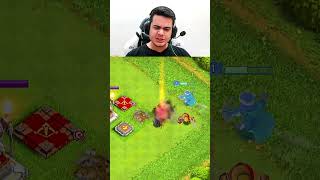 کلش آف کلنز تفاوت آرچر کویین در حمله و دفاغ #clashofclans #shorts