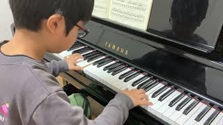 ピアノ　ツェルニー30番練習曲　第5番　小学校3年生　　　　　CZERNY ETUDES DE MÉCANISME Op.849 number 5