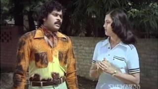 Thodu Dongalu Comedy Scenes - Chiru shares his story with Geetha - Chiranjeevi & Krishna