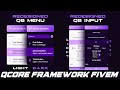 Free Redesigned QB-Menu & QB-Input Script for FiveM | QBcore Framework | Installation & Showcase