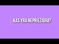 Kas yra nepriežiūra?
