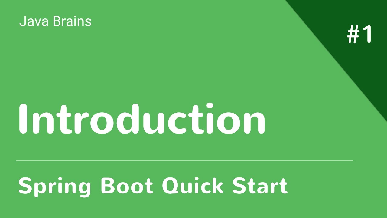 Introduction To Spring Boot Framework A Quick Tutorial For Beginners