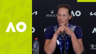 Samantha Stosur: "I'm really happy to get through" press conference (1R) | Australian Open 2021