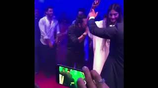 Salman khan and Shahrukh khan Dancing at Sonam kapoor's Wedding Reception   Reception Ceremony