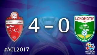 Al Ahli vs Lokomotiv (AFC Champions League 2017: Group Stage – MD6)