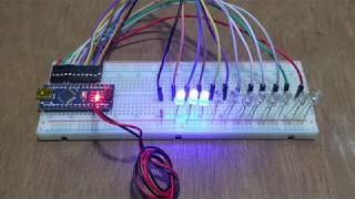 HOW TO MAKE LED CHASER WITH ARDUINO NANO \u0026 PROGRAMMING | EASY | BY DIP'S CREATIONS