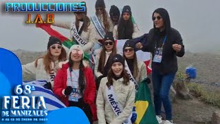 Feria de Manizales 2025 - Visita de las candidatas del Reinado al parque los Nevados