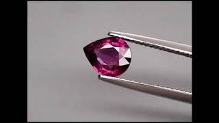 1 53 ct  Natural Hot Pink Purple Rhodolite Garnet Africa