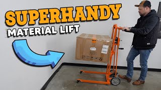 Ultimate Review: SuperHandy Material Lift Winch Stacker \u0026 Pallet Truck Dolly – Is It Worth It?