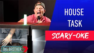 The Housemates sing Scary Karaoke | House Task | Big Brother Australia