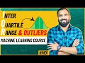 Interquartile Range (IQR) and Outliers Explained in Hindi l Machine Learning Course l Statistics