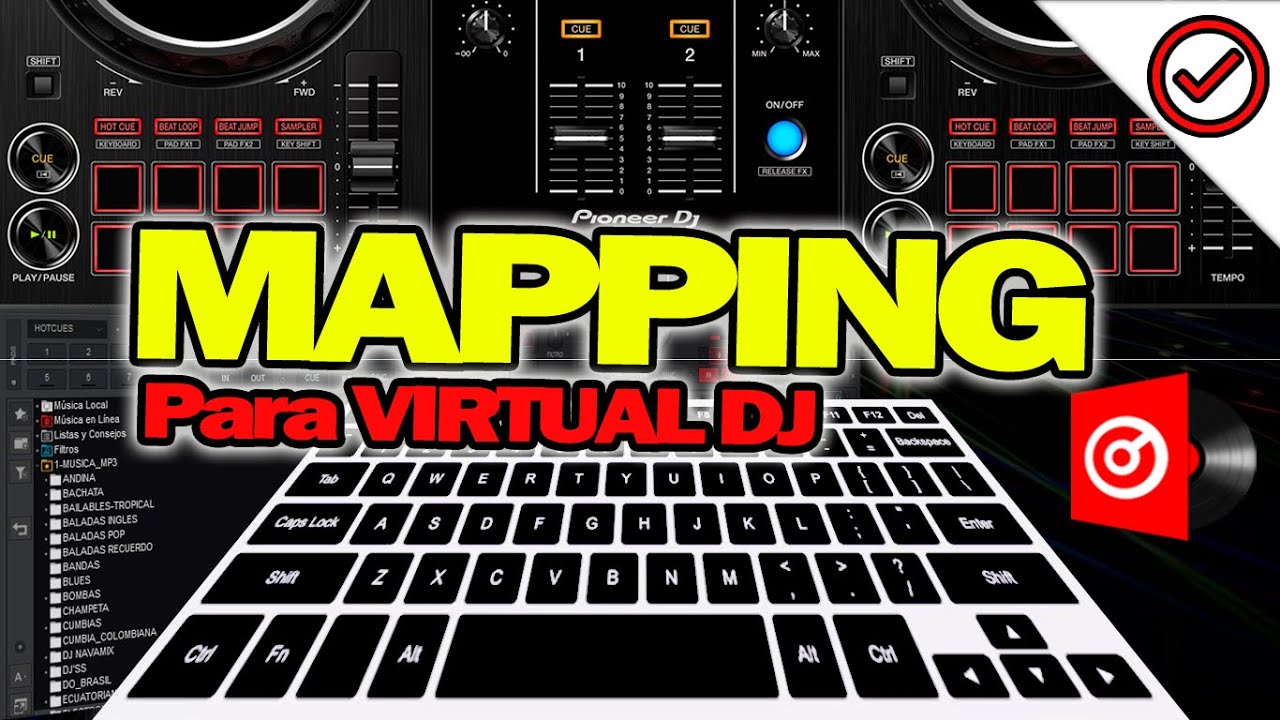 👉 Como Mezclar MUSICA En VIRTUAL DJ 2023 Con El TECLADO - YouTube