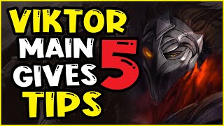 Viktor Main Reveals 5 Secrets How To Play Viktor