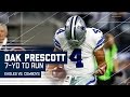 Big Plays by Bryant & Elliott Lead to Prescott's TD Run! | Eagles vs. Cowboys | NFL