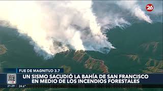 EEUU | Un sismo sacudió la bahía de San Francisco en medio de los incendios forestales