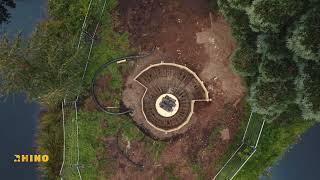 Piling a New Folly in The Middle of a Lake!