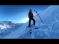 freeride skiing im pitztal rifflsee