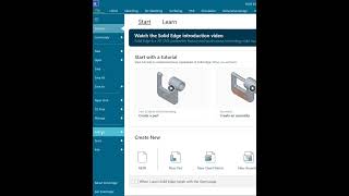 SYNCRONISE TO ORDERED DEFAULT SETTING OF INTERFACE IN SOLIDEDGE- #solidedge #solidedgetutorials