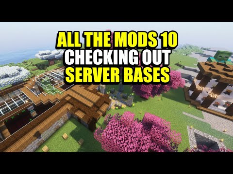Checking Out Server Base All The Mods 10 Community Server Youtube