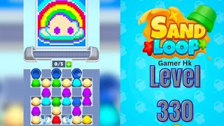Sand loop level 330 Super hard level Walkthrough Solution