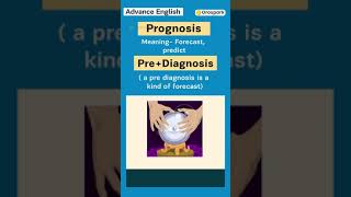 prognosis - Advance English Vocabulary #shorts