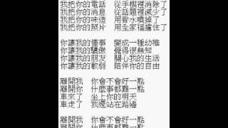 [翻唱] 陶晶瑩-離開我