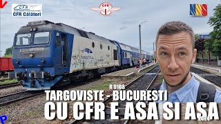 Calatorie de Primavara cu Trenul: Targoviste - Bucuresti in Ploaie in 2024