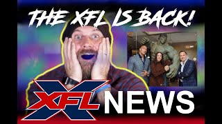 XFL NEWS: The XFL WILL BE BACK IN 2023