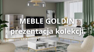 Kolekcja Meble Goldin od ML Meble – Luksusowa Biel i Złoto w Twoim Wnętrzu! - prezentacja kolekcji