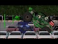 BeamNG Monster Jam Crash Madness 27 - YellowJacket Edition