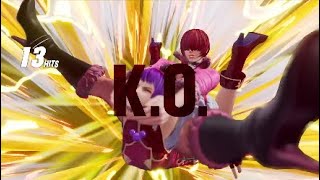 KOF15 シェルミー 十割コンボ集 強化点詰め合わせ - KOF XV Shermie 100% Combo Collection Ver.1.33 Buff